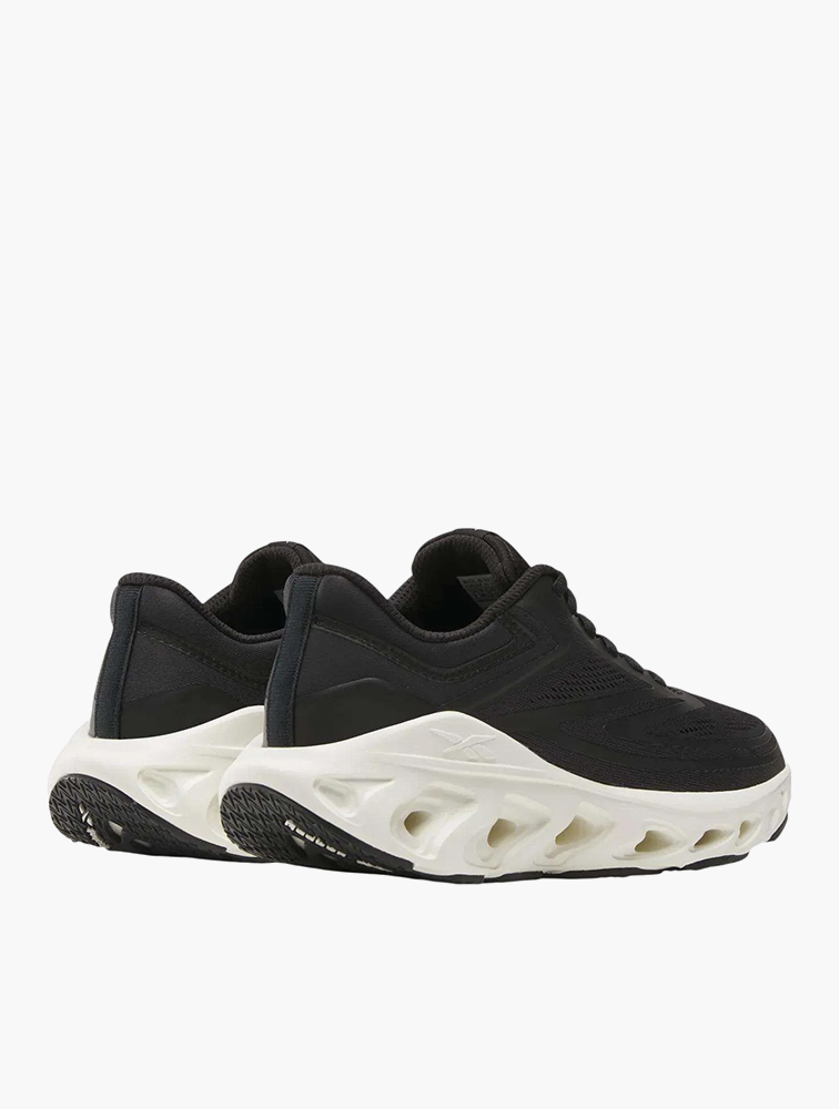 MyRunway | Shop Reebok Black & Chalk White Fuel Flex Running Shoes