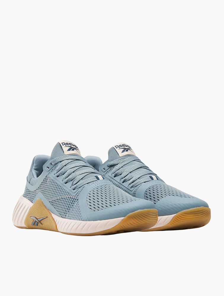 MyRunway | Shop Reebok Slate Blue Washed Training Core Shoes for