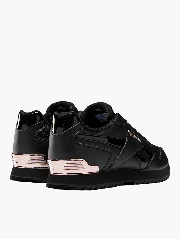 Reebok Royal Glide Ripple Clip Reebok Black And Rose Gold
