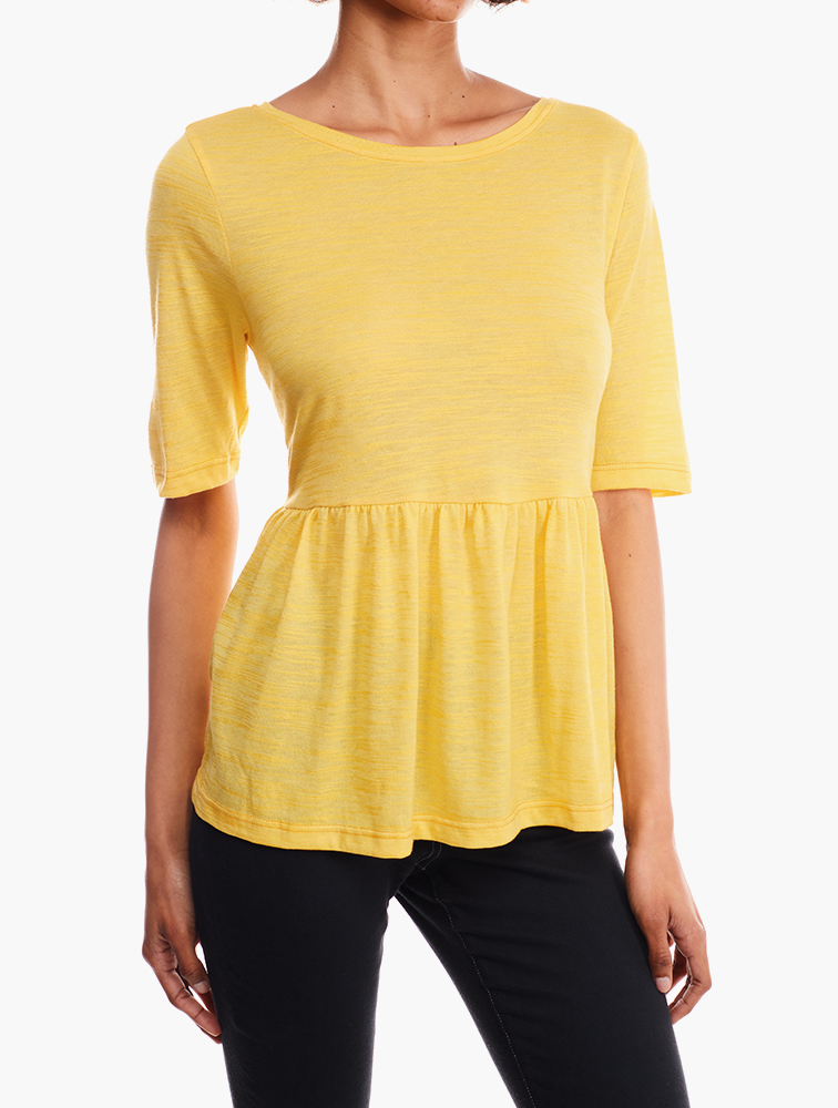 caslon peplum top