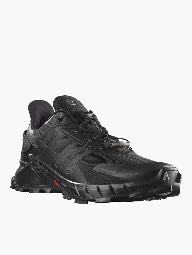 MyRunway | Shop Salomon Black Supercross 4 Trainers for Men from