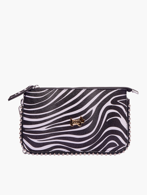 MyRunway | Shop Scotty Bags & Co. Zebra Print Vixen Crossbody