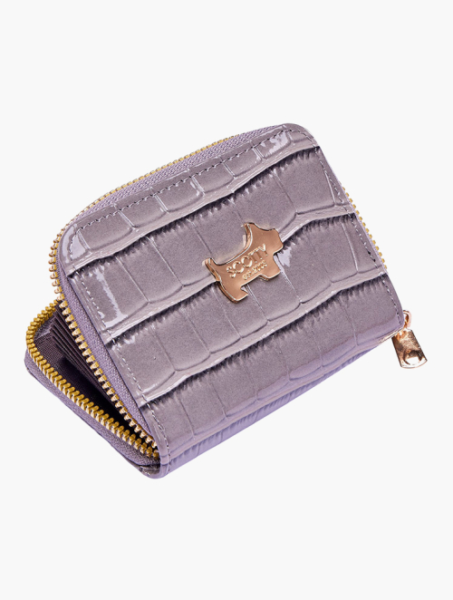 Guess LAUREL TAB CARD CASE - Visitekaarthouder - coal/donkergrijs