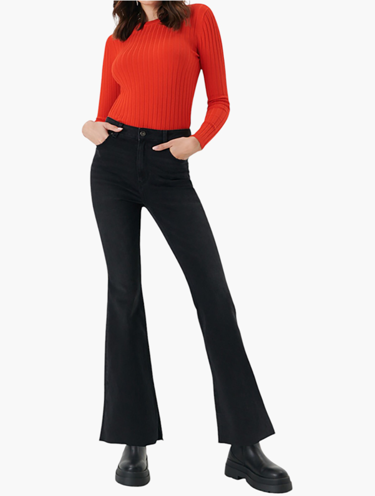 Sweat à Capuche Mandarine Pour Femme - Taille S - Occasion Très Bon état