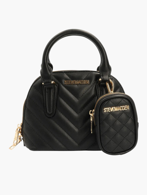 MyRunway | Shop Steve Madden Black Rule Crossbody Bag for Women
