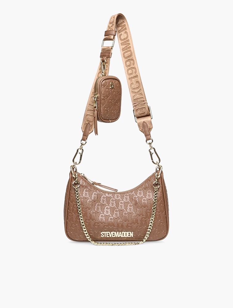 MyRunway Shop Steve Madden Chestnut Vice Crossbody Bag for Women