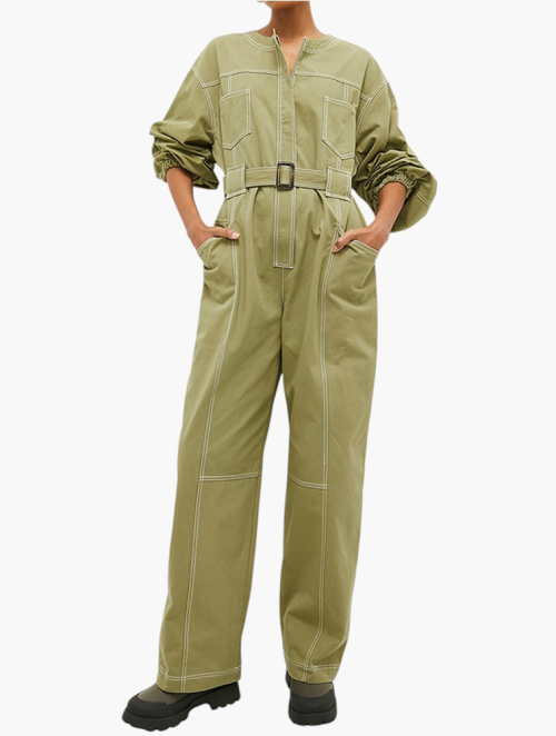 MyRunway Shop Superbalist Label Tapered Leg Topstitch Detail