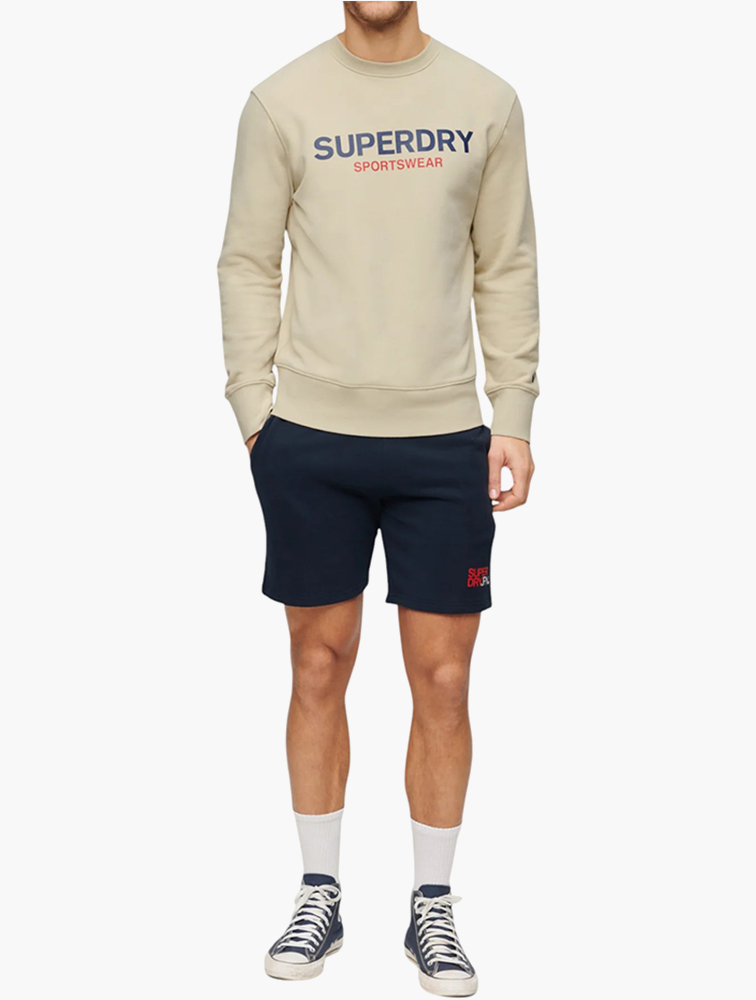 Superdry Sportswear Logo Loose Sweatshirt Pelican Beige XL