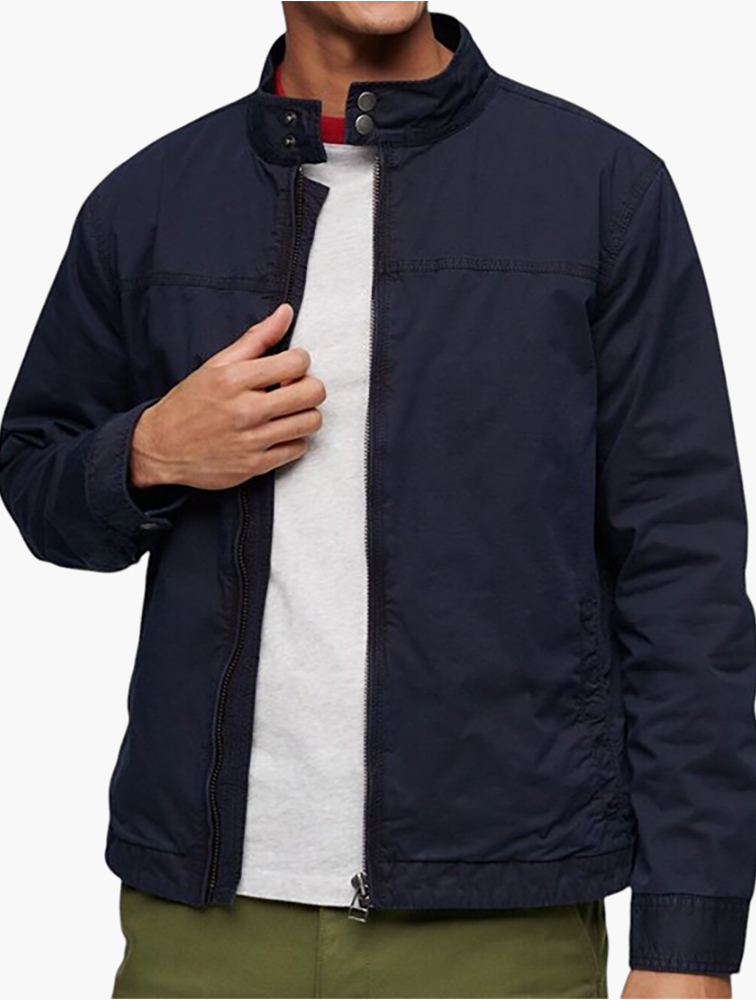 トップス sdj MINEDENIM Ombre Harrington JKT MyRunway | Shop Superdry Eclipse Navy Classic Harrington Jacket