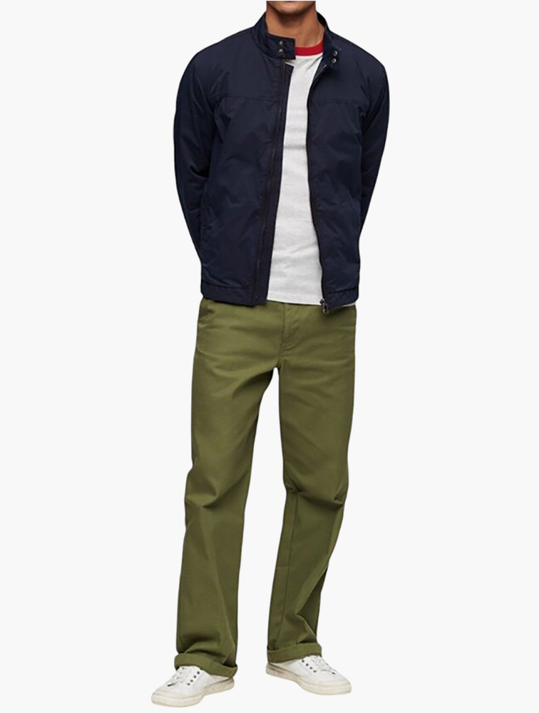 MyRunway | Shop Superdry Eclipse Navy Classic Harrington Jacket