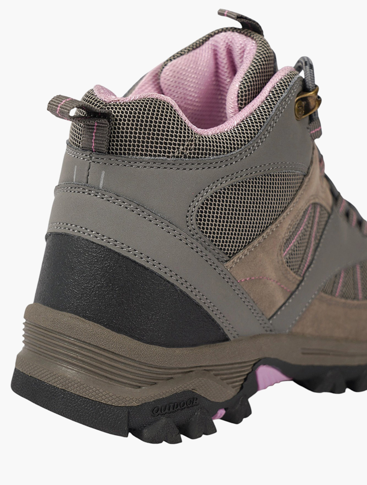 MyRunway | Shop Terrain Grey Melange Rover High Cut Hiking Boots