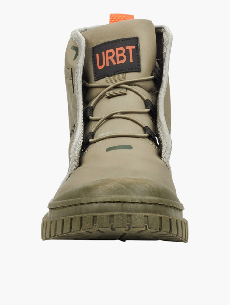 MyRunway | Shop Urbanart Kids Olive Renegade 6 Lycra Lace Up Boots