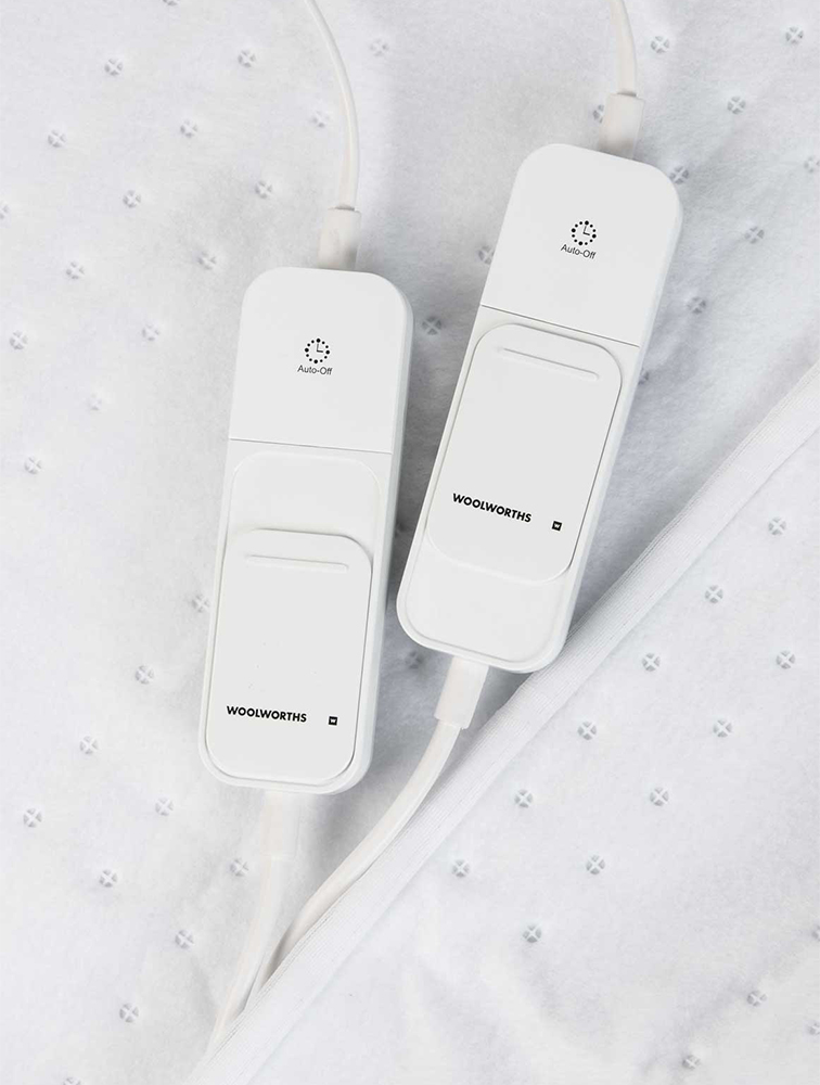 Shop Woolworths White Extra Length Extra Depth Fitted Electric Blanket for  Women u0026 Men from MyRunway.co.za