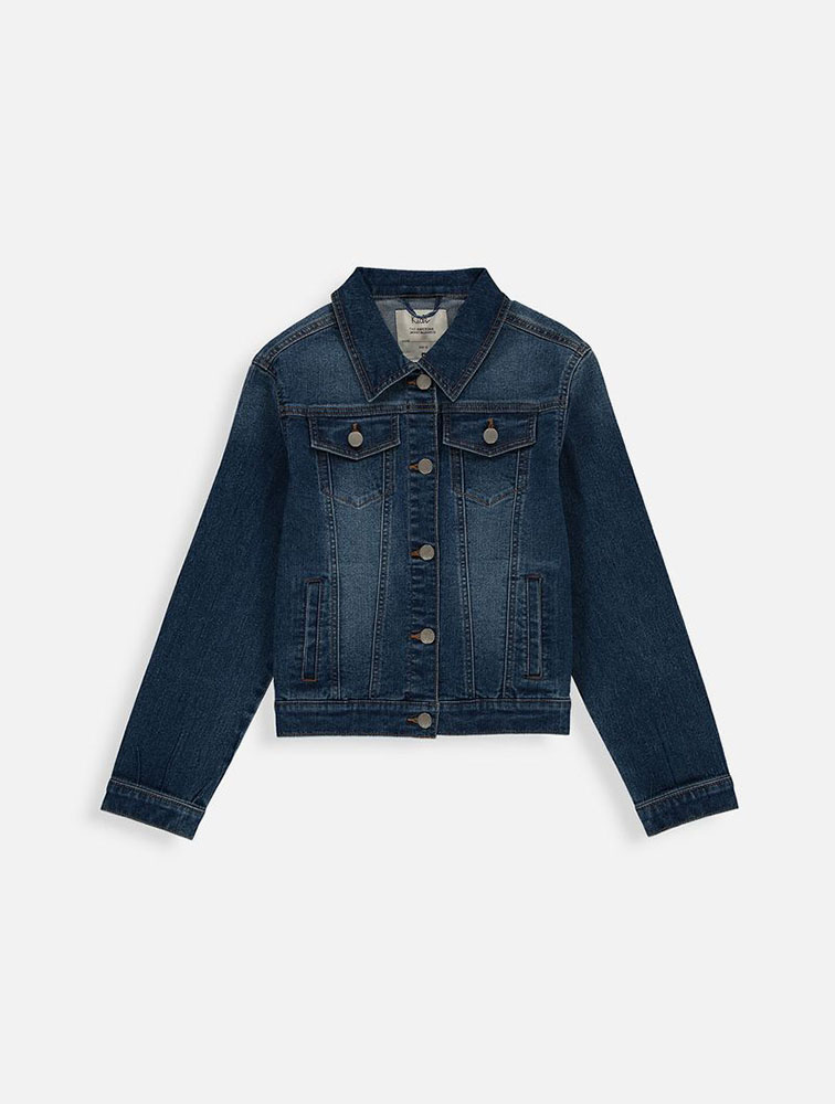MyRunway Shop Woolworths Girls Light Blue Denim Jacket for Kids