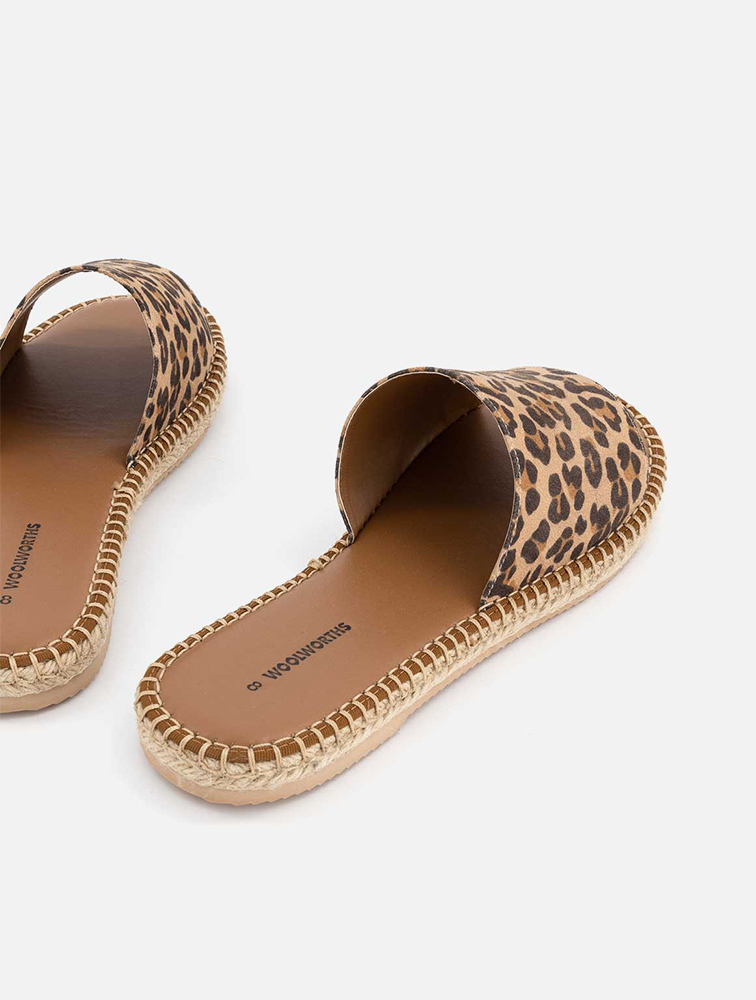 MyRunway Shop Woolworths Black Espadrille Mules for Women from