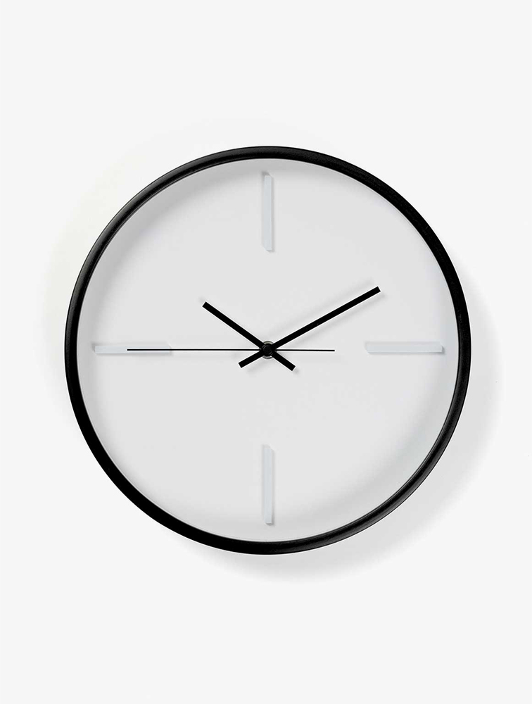 MyRunway | Shop Woolworths Black & White Chic Oslo Clock for Women