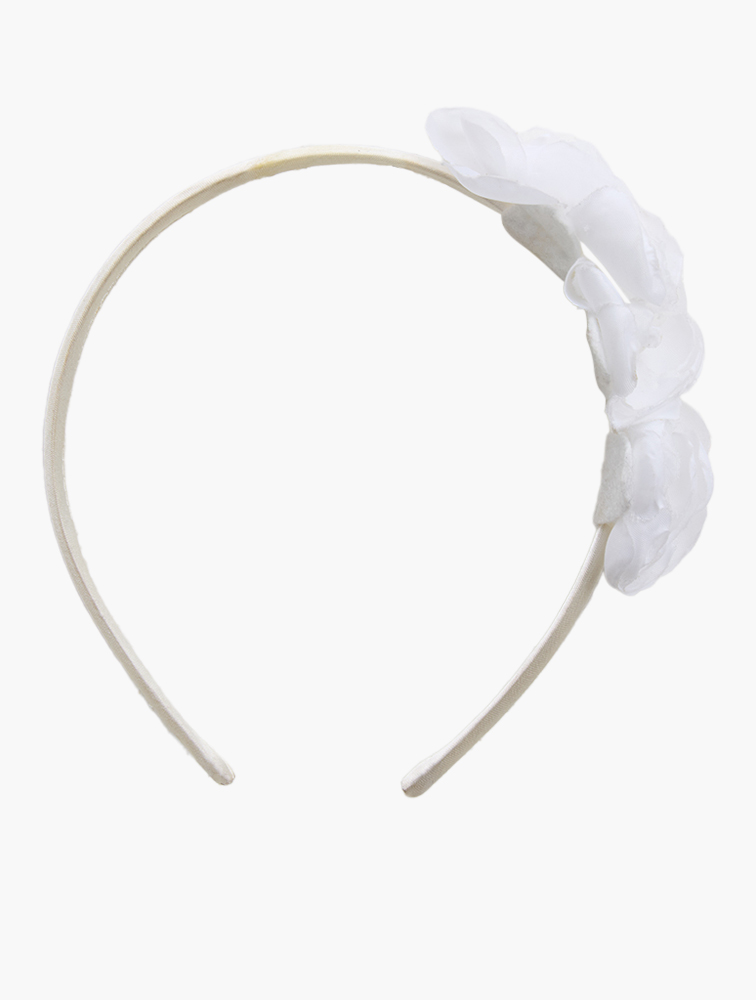 MyRunway | Shop Woolworths Winter White Pearl Flower Alice Band