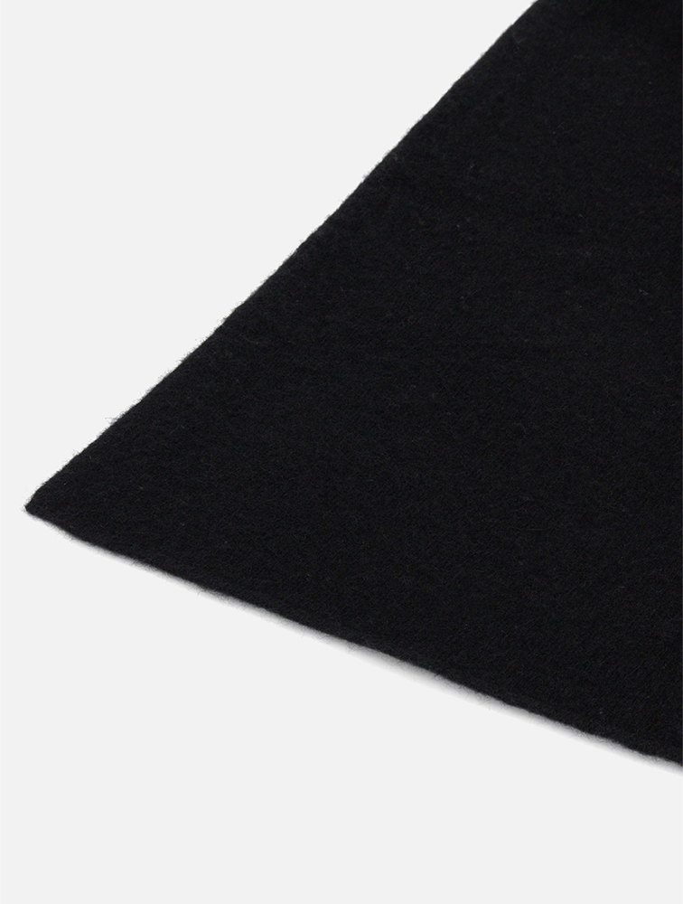 MyRunway | Shop Woolworths Black Plain Cashmere Scarf for Women