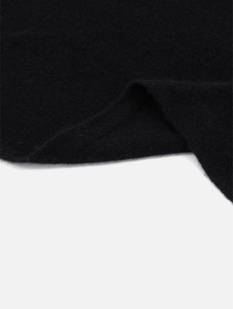 MyRunway | Shop Woolworths Black Plain Cashmere Scarf for Women