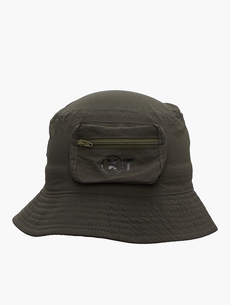 MyRunway | Shop XT Olive Single Side Pocket Bucket Hat for Women & Men ...