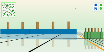 Calcularis_om_11 Bild från digitalt läromedel i matematik