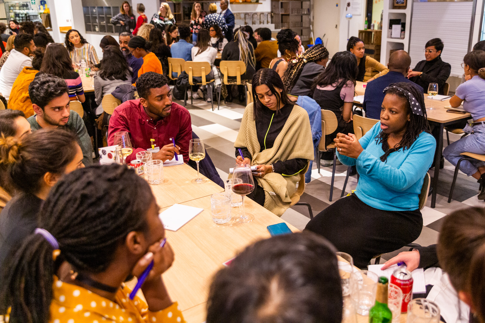 NABS, BAME Leaders Speed mentoring, 5Nov2019, ©BronacMcNeill Collette Philip