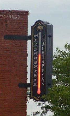 Een temperatuur van 60 graden