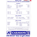 1984 Avondale Price List