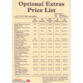 1984 Castletown Price List