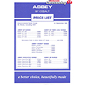 1986 Cosalt Abbey Price List