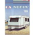 1989 Adria Brochure