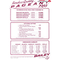 1989 Bailey Pageant Price List
