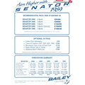 1989 Bailey Senator Price List