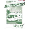 1990 Bailey Scorpio Techspecs