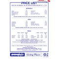 1992 Avondale Price List