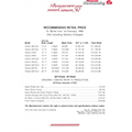 1992 Bessacarr Price List