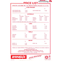 1996 Avondale Price List