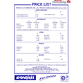 1996 Avondale Price Lists