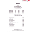 1996 Vanmaster Price List