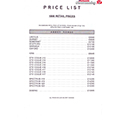 1998 Abbey Price List