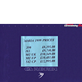 1999 Adria Price List