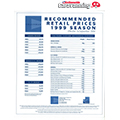 1999 Coachman Price List