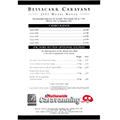 2001 Bessacarr Price List