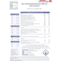 2003 Coachman Price List