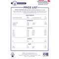 2004 Avondale Price List