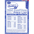 2004 Bailey Caravan Price List