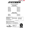2004 Hymer Price List