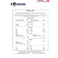 2005 Avondale Price List