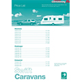 2007 Swift Caravans PriceList