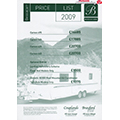2009 Bessacarr Price List